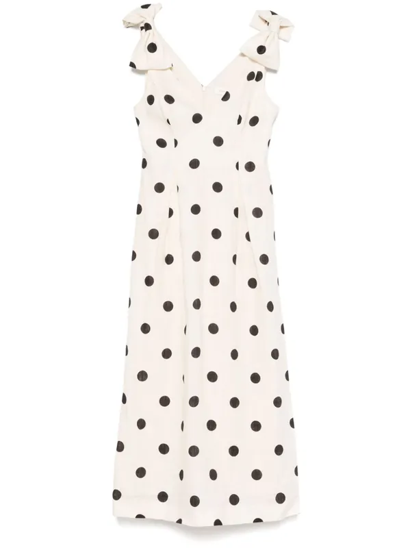 Crush Linen Midi Dress - Zimmermann