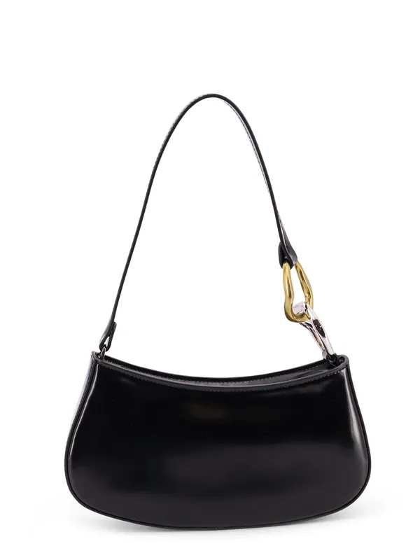 Ollie Leather Shoulder Bag - Staud