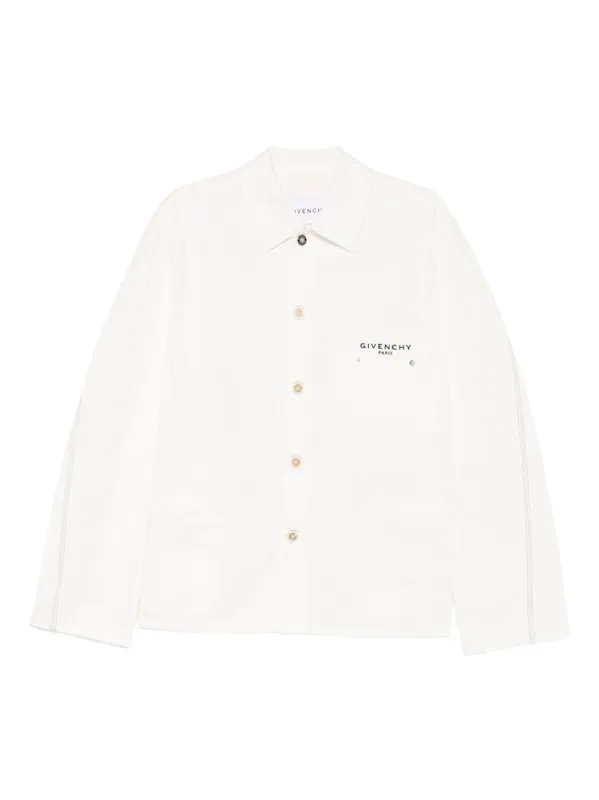 Denim Cotton Jacket - Givenchy