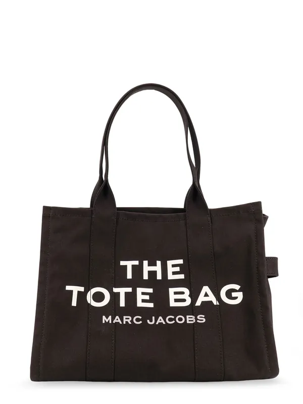 Canvas Shopping Bag With Frontal Logo - Marc Jacobs