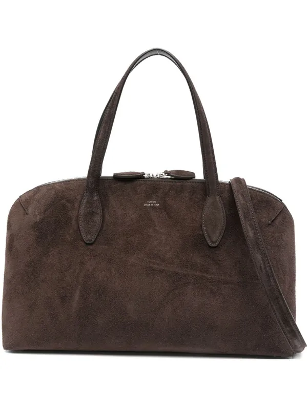 Suede Leather Tote Bag - Toteme