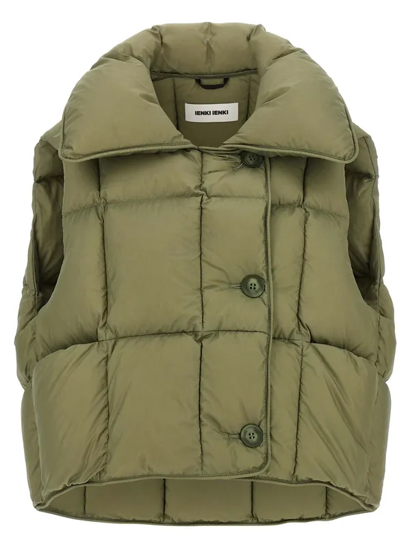 Cozy Cloud Gilet Green - Ienki Ienki