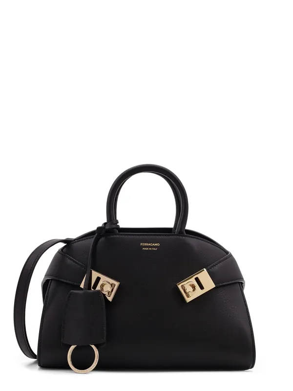 Hug Leather Handbag - Ferragamo