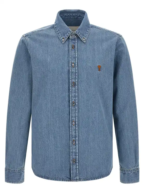 Ami De Coeur Shirt And Blouse Blue - Ami Paris