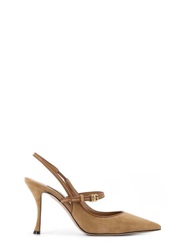 Suede Slingback Pumps - Dolce & Gabbana