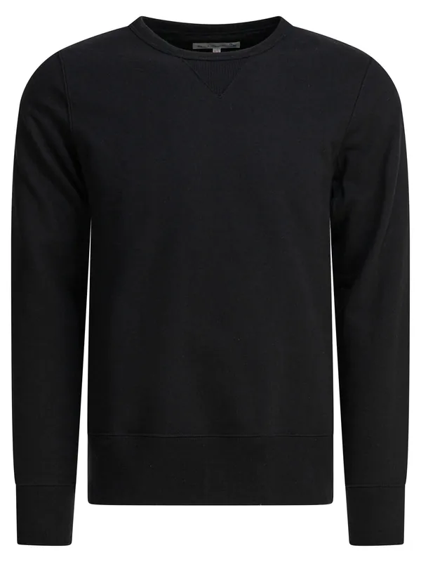 Loopwheeled Sweatshirts Black - Merz B. Schwanen