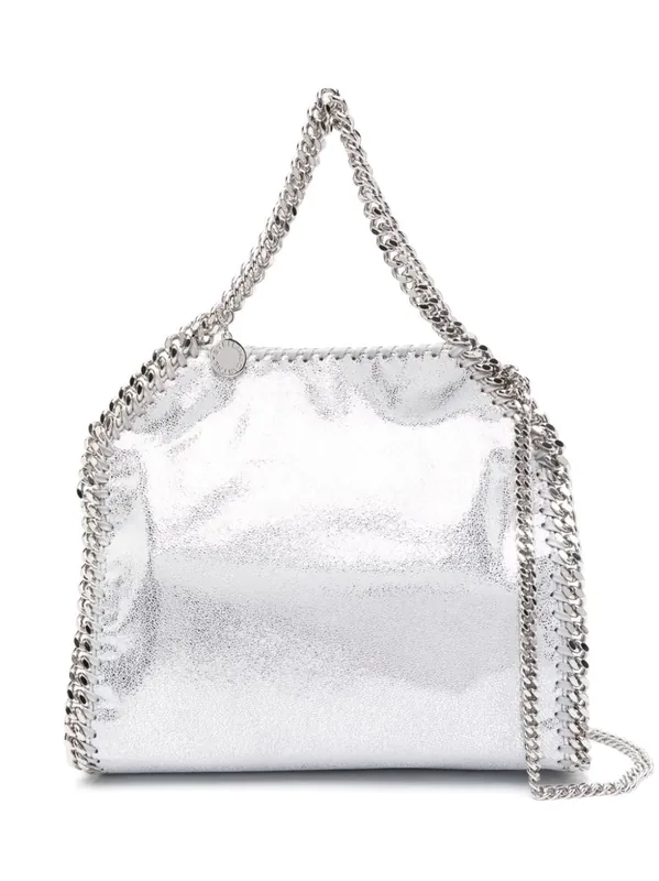 Falabella Tote Bag With Metallic Finish - Stella McCartney
