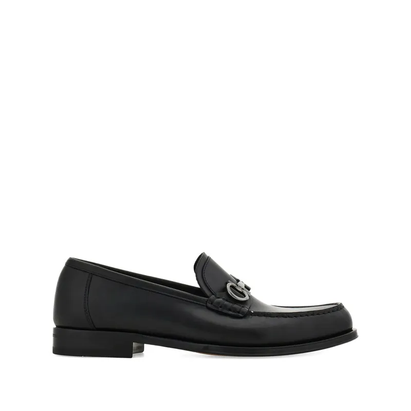 Gancini Shoes Black - Ferragamo
