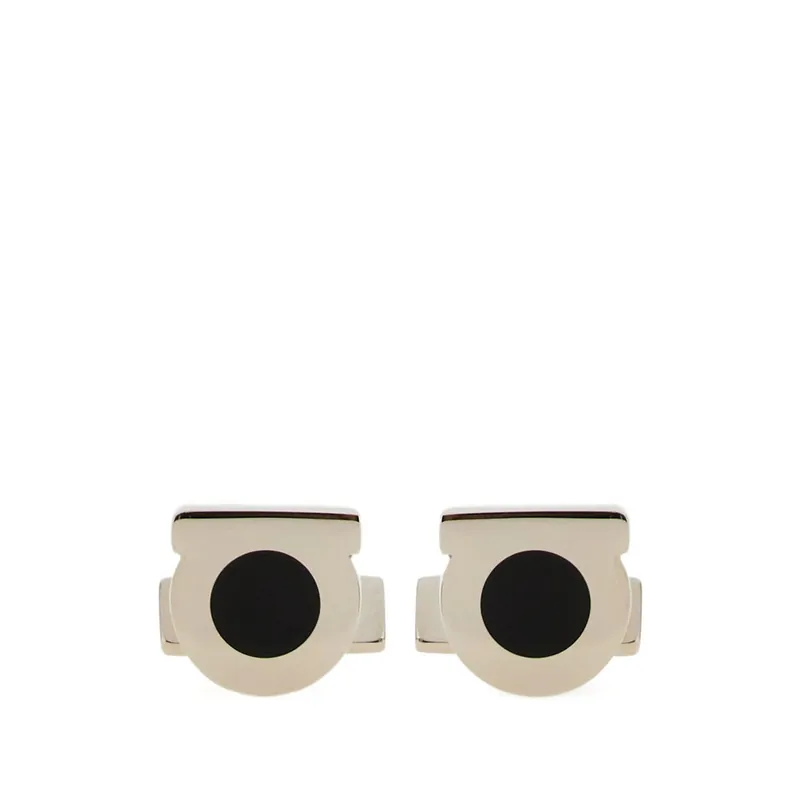Gancini Jewellery Silver, Black - Ferragamo