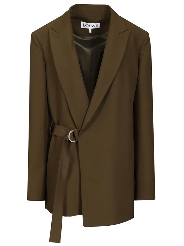 Tailored Jacket Jackets Green - Loewe