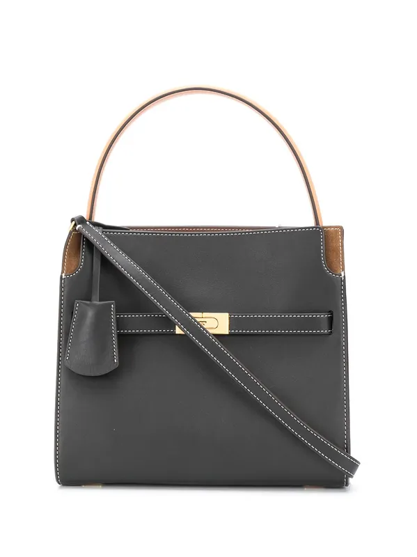 Lee Radziwill Small Leather Tote - Tory Burch