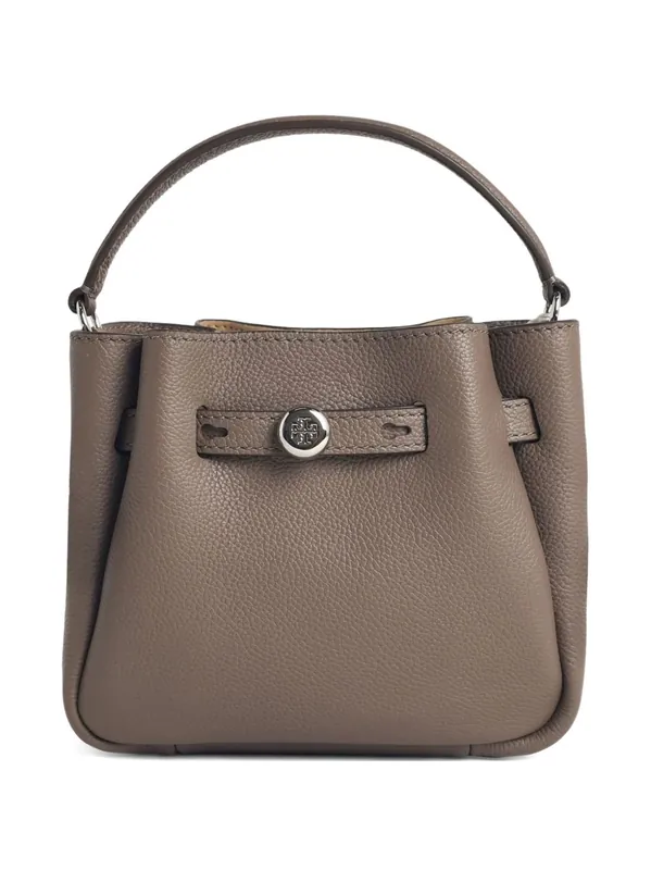 Romy Mini Leather Bucket Bag - Tory Burch