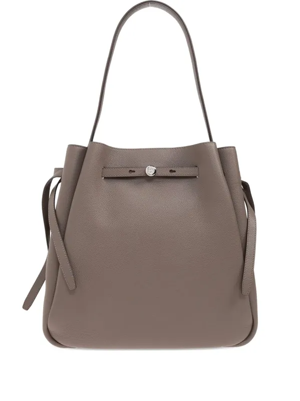 Romy Large Leather Bucket Bag - Tory Burch