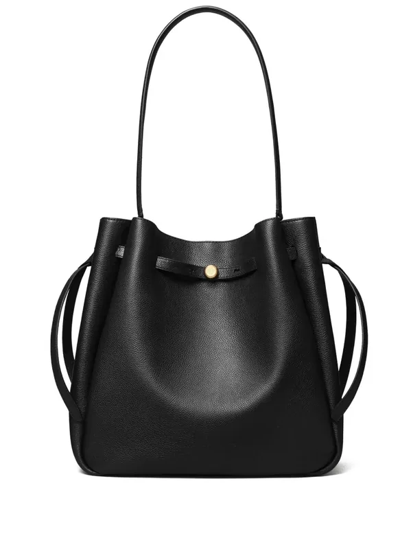 Romy Large Leather Bucket Bag - Tory Burch