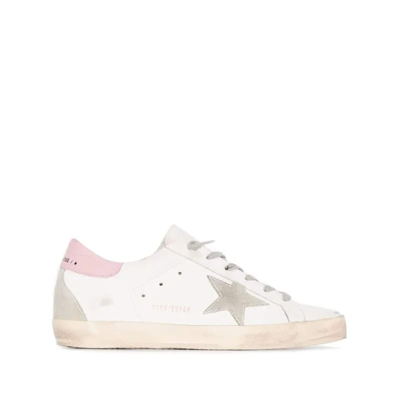 Superstar Sneakers White, Pink - Golden Goose