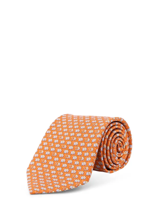 Orazio Silk Tie - Ferragamo