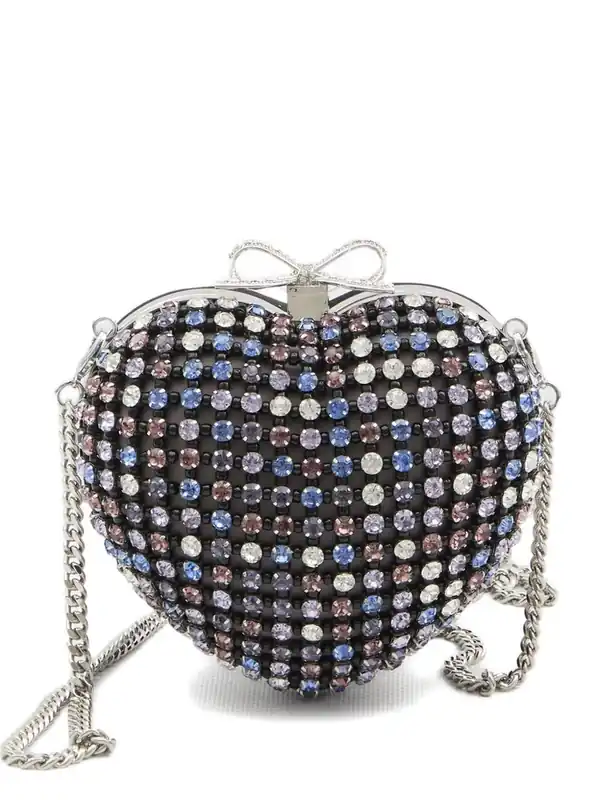 Crystal Embellished Clutch - Self-Portrait