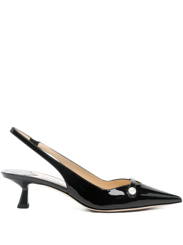 Amita Patent Leather Pumps - Jimmy Choo