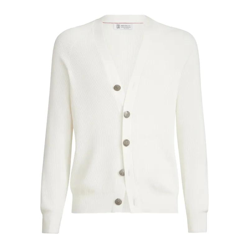 Sweaters White - Brunello Cucinelli