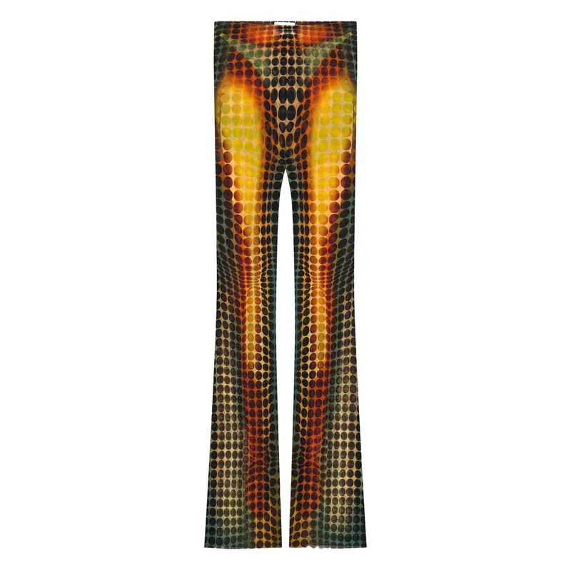Pants Yellow, Red - Jean Paul Gaultier