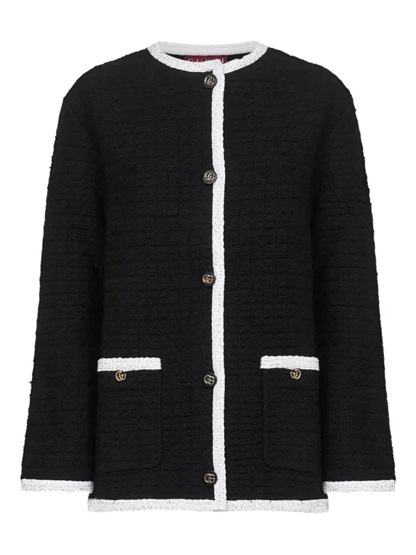 Wool Blend Cardigan - Gucci