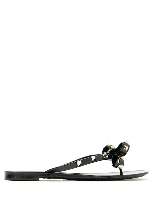 Summer Rockstud Thong Sandals - Valentino Garavani