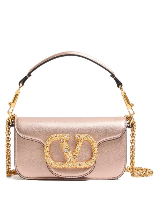 Locò Small Leather Shoulder Bag - Valentino Garavani