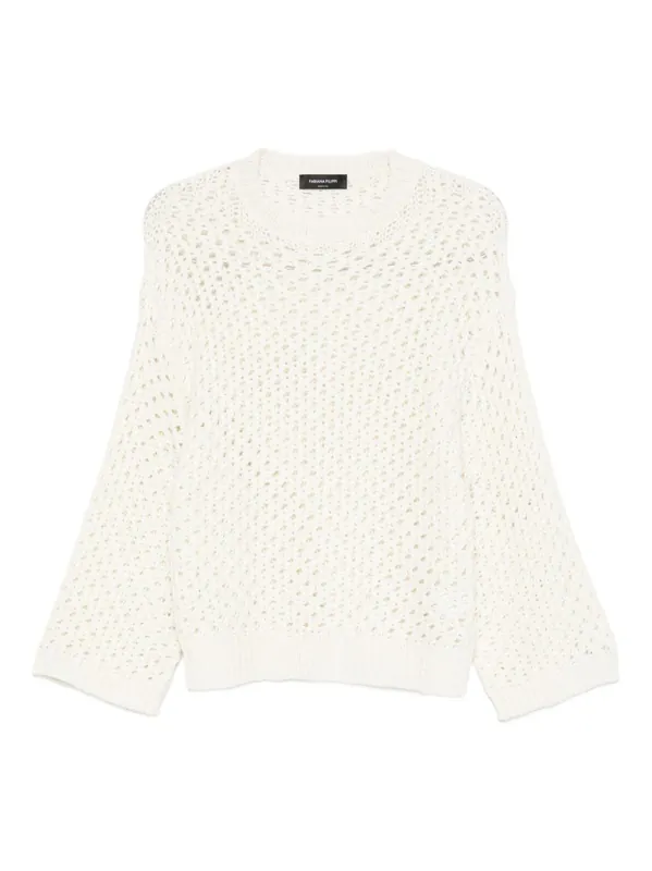 Wool Blend Sweater - Fabiana Filippi