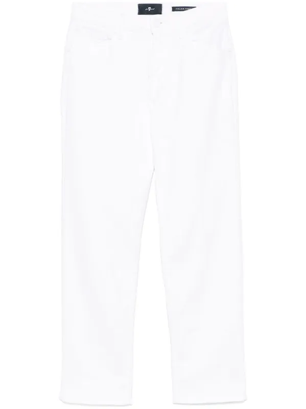 Calie Straighnt Cropped Jeans - Seven