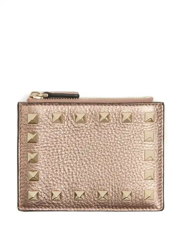 Rockstud Leather Coin Purse - Valentino Garavani