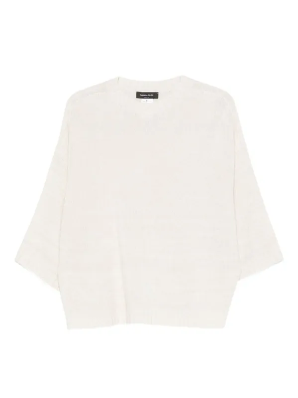 Wool Blend Sweater - Fabiana Filippi