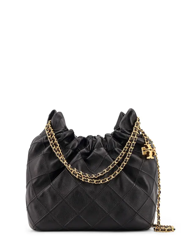 Fleming Mini Hobo Leather Handbag - Tory Burch