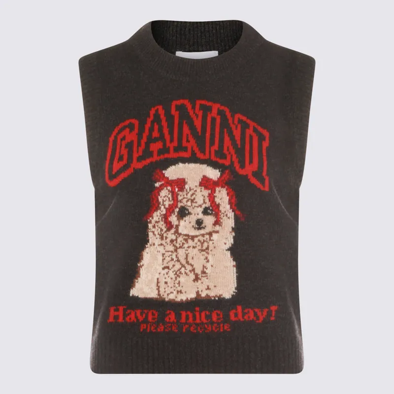 Sweaters Black Sand - Ganni