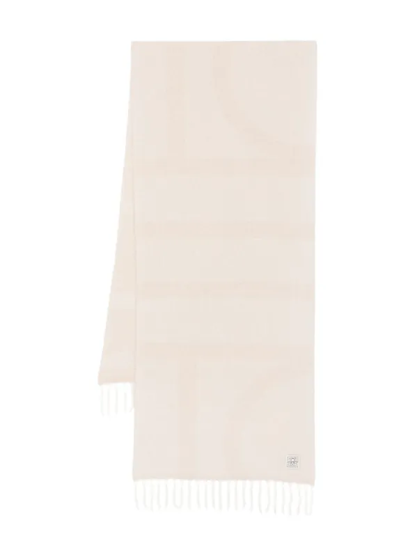 Monogram Wool Scarf - Toteme