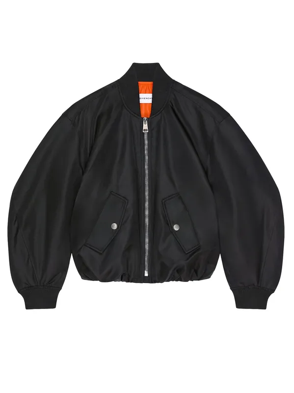 Cropped Cocoon Bomber - Givenchy