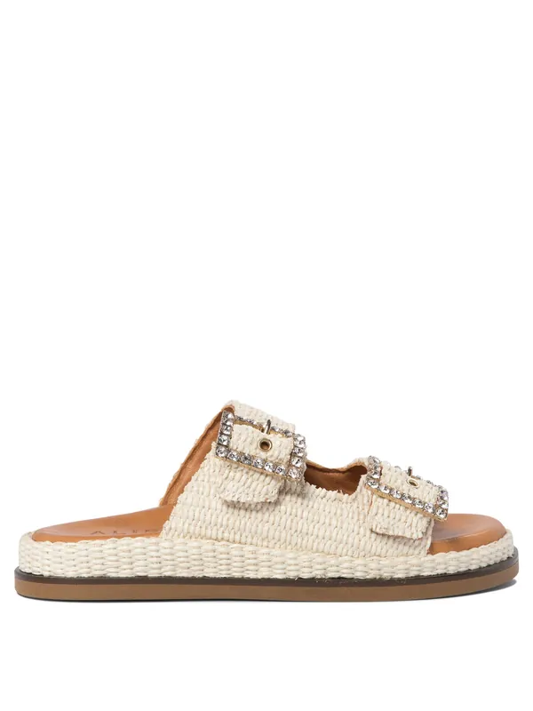 Greta Sandals White - Alibi