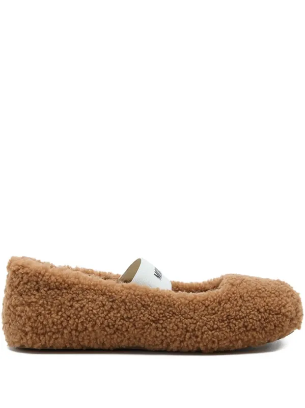 Shearling Ballet Flats - Moon Boot