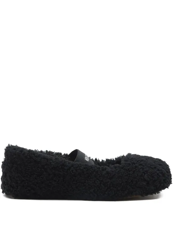 Shearling Ballet Flats - Moon Boot