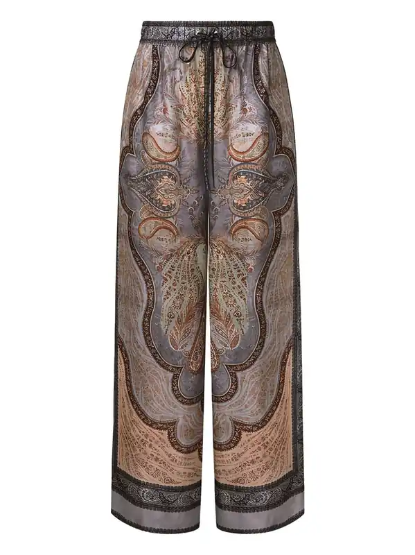 Wanderlust Silk Trousers - Zimmermann