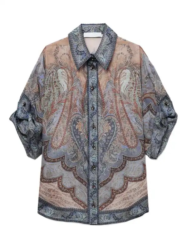 Wanderlust Silk Shirt - Zimmermann