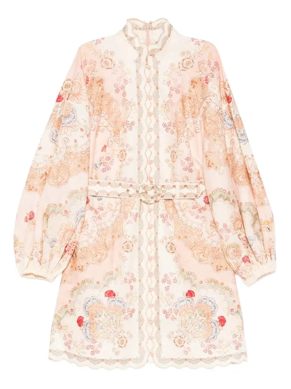 Daylight Linen Mini Dress - Zimmermann