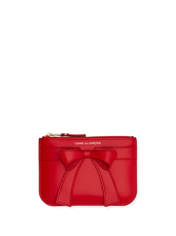 Leather Credit Card Case - Comme Des Garçon