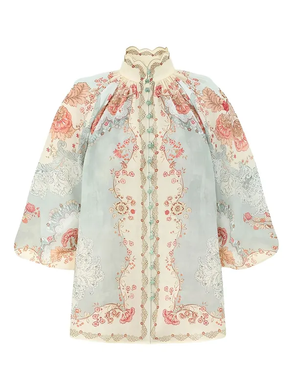 Daylight Printed Blouse - Zimmermann