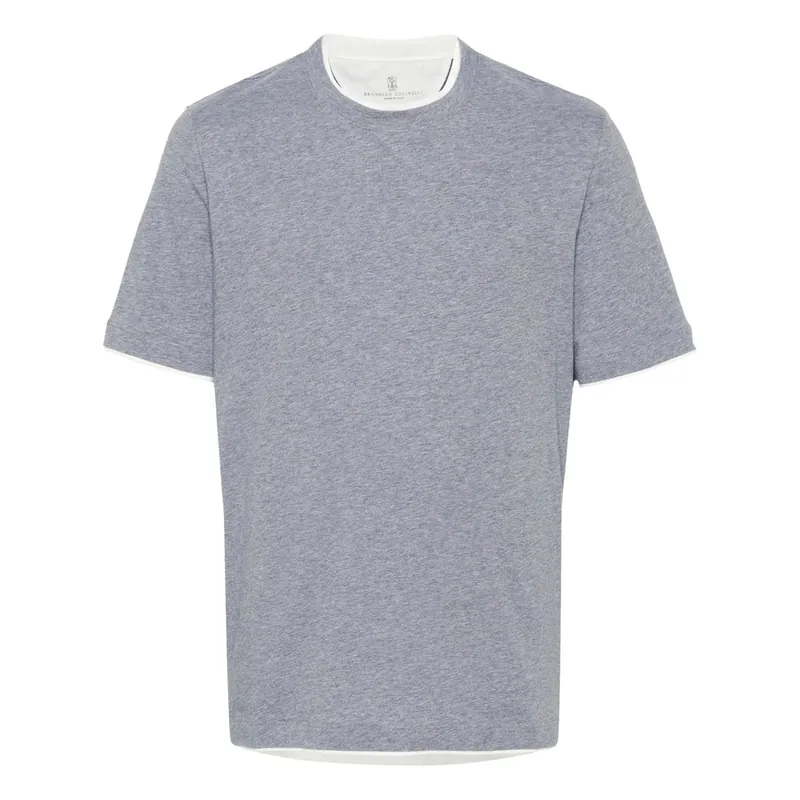 T Shirts Gray - Brunello Cucinelli