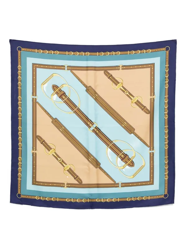 Printed Silk Foulard - Gucci