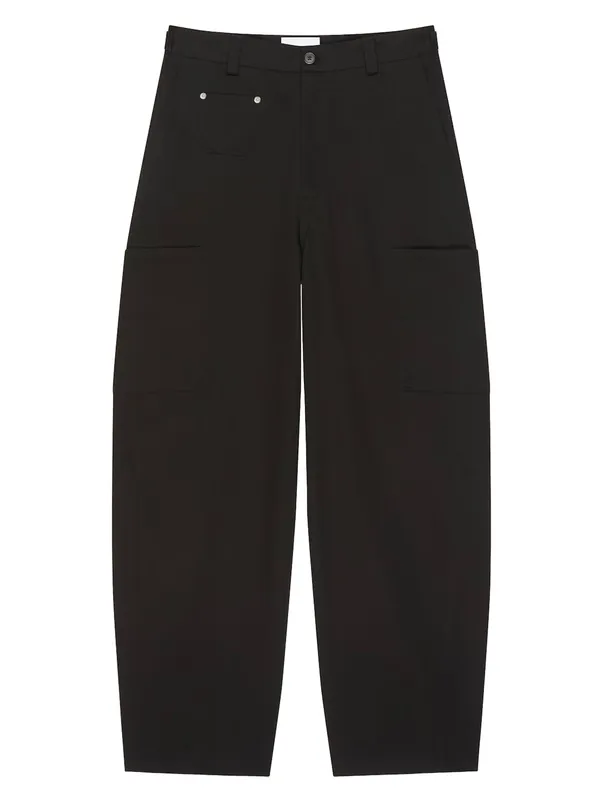 Couture Seam Trousers In Cotton Embroidered Givenchy Paris
