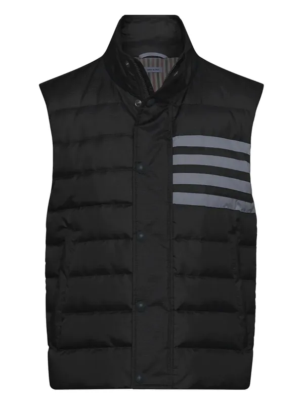 Vest With 4 Side Pockets - Thom Browne