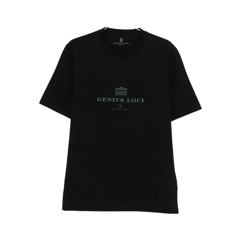 T Shirts Black - Brunello Cucinelli