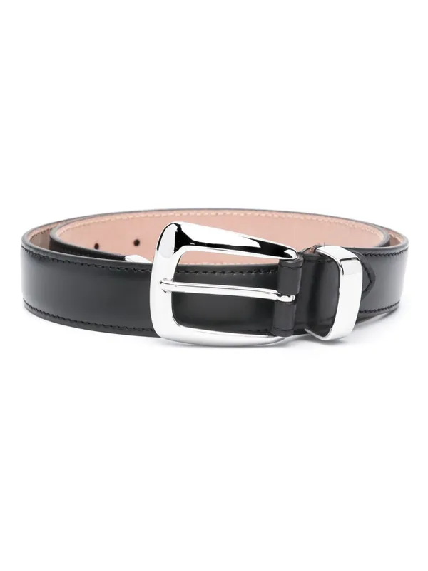 Benny Leather Belt - Khaite