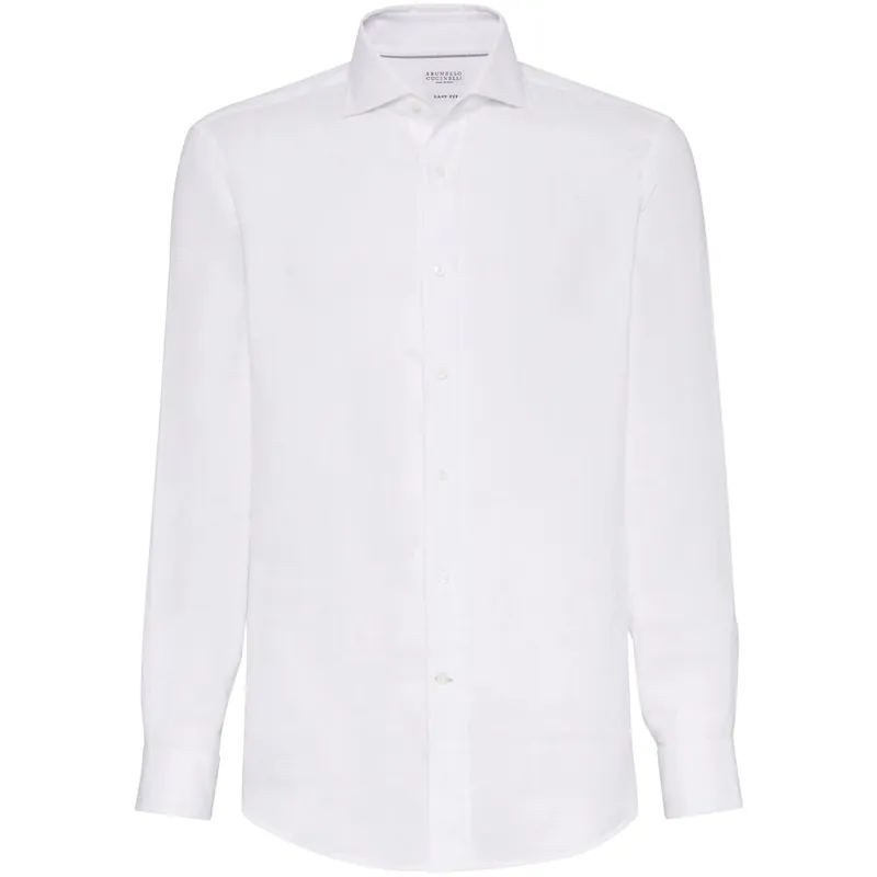 Shirts White - Brunello Cucinelli